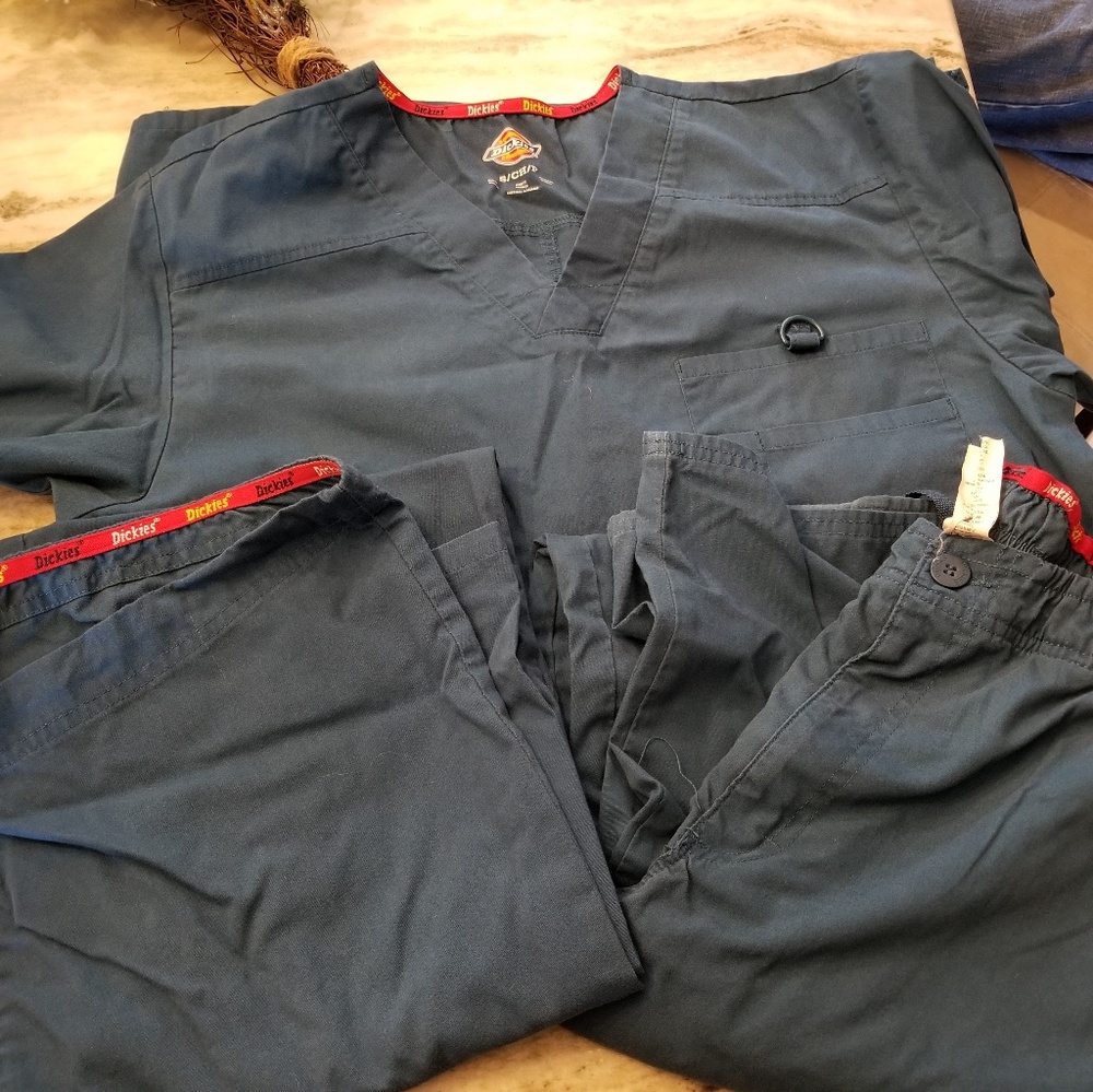 Caribbean blue scrubs